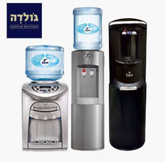 מי עדן בר 5 כדים 18.9 ליטר + גולדה